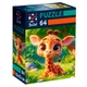 Пазлы Vladi Toys De.tail Малый жираф 64 детали DT1234-13 - изображение 1