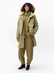 Теплий жилет короткий жіночий Uniqlo 300934587 XL Зелений (1159824021) - зображення 2
