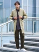 Куртка демисезонная удлиненная длинная женская UNIQLO 607466360 S Зеленая (1159826559) - изображение 4
