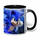 Чашка з друком "Sonic" (колір чорний) (35046) - зображення 1