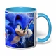 Чашка с печатью "Sonic" (цвет голубой) (35048) - изображение 1