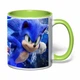Чашка з друком "Sonic" (колір салатовий) (35049) - зображення 1
