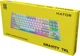 Klawiatura przewodowa Hator Gravity TKL US layout USB White (8721249196072) - obraz 8