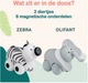 Игровой набор Clics Magimals Wheely Safari Box магнитный 402001 (5414699000565) - изображение 3
