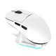 Ajazz AJ159P MC White: Бездротова ігрова мишка з 12000 DPI, RGB підсвіткою та магнітною зарядною станцією - зображення 1