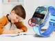 Дитячий смарт годинник D55 4G з SIM картою, GPS, Wi-Fi, відеодзвінками, операційною системою Android 8.1, кнопкою SOS та AI-підтримкою Синій - зображення 8