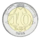 Монета Молдавия 10 лей 2025 Биметалл UNC - изображение 1
