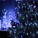 Гирлянда роса Конский хвост, 3 м, 300 LED, на батарейках и USB, Холодный белый - изображение 4