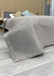 Покрывало велюровое King Size 220х240 см цвет светло-серый (85-209) - изображение 7