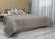 Покривало велюрове Кing Size 220х240 см колір какао (85-212) - зображення 4