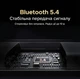 Bluetooth-адаптер Ugreen BT303 Bluetooth 5.4 2-в-1 Приемник-передатчик AUX 3.5 мм USB спиральный с микрофоном и OLED дисплеем 1.5 м Черный (45236) - изображение 3