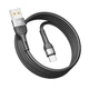 Кабель USB Ridea RC-XS51 X-Silicone Type-C 3A 2m Чорний - изображение 2