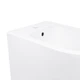 Биде напольное Qtap Scorpio 565x355x410 White QT14441380W - изображение 5