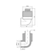 Кутник PPR Thermo Alliance 20х1/2" ЗР - зображення 2