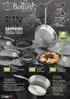 Сковорода антипригарна з нержавіючої сталі BLACK SAPPHIRE BOLLIRE 28 см - изображение 9