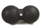 Массажный мячик EasyFit DuoBall EPP EF-2000 двойной 23х12 см Черный - изображение 2