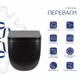 Унитаз подвесной Qtap Gemini безободковый с сиденьем Soft-close QT2533076EUQMB - изображение 3
