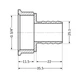 Штуцер Thermo Alliance Standart 25х3/4" ВР SD4262025 - зображення 2