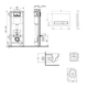 Готовое решение Qtap для ванной комнаты: подвесной унитаз Swan Ultra Quiet 520x360x320 + комплект инсталляции Nest 4 в 1 (линейная - изображение 2