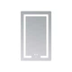 Зеркало Lidz Kubis (KU2) 500х800 с LED-подсветкой Touch, с антизапотеванием, с диммером, рег. яркости LD78LF936508048448 - изображение 4