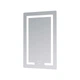 Зеркало Lidz Kubis (KU2) 500х800 с LED-подсветкой Touch, с антизапотеванием, с диммером, рег. яркости LD78LF936508048448 - изображение 5