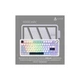 Клавиатура Ajazz AK820 MAX PLUS Daydream Switch RGB Wireless/Bluetooth/USB White (AK820MAX-DD-BWD) - изображение 4