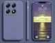 Силіконовий чохол Soft Touch для Xiaomi 14T Pro Сіро-синій - зображення 1