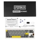 Клавиатура Epomaker Shadow-X 70 Wisteria Linear Switch Hot-Swap LCD Screen RGB Wireless/Bluetooth/USB UA White (SHX-W-WL) - изображение 12