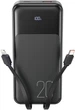 УМБ XO PR249 20000 mAh USB-C/USB-А порт USB-C/Lightning кабель (PR249.black) - зображення 1