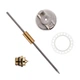 Комплект форсунки 1,3 мм для краскопультов HP PT-0204, PT-0205, PT-0210, PT-0211 (форсунка, воздушная головка, игла) INTERTOOL PT-2003 - изображение 1