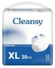 Подгузники-трусики для взрослых Cleansy XL 30 шт впитывающие памперсы трусиками 120–160 см при недержании для мужчин и женщин для активного способа жизни дышащие с поглощением 1500 мл - изображение 1