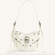 Жіноча сумка JW PEI Tessa Crushed Shoulder Bag White. (0137) - зображення 1