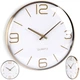 Настінний годинник Vilde 569610-B Білий Золотий 30 см (5904316455248) - зображення 9