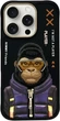 Etui plecki Nimmy Cool&Cute 2.0 Monkey do Apple iPhone 16 Pro Black (6971080319525) - obraz 1