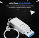 Флеш-накопитель крутящий USB 3.0 SEUNO Metal Drive 2 ТБ металлический корпус для ПК ноутбука и хранения архивов (GS807) - изображение 4
