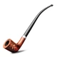 Довга трубка з дерева груші CHURCHWARDEN KAF235 з гравіюванням - зображення 1