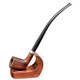 Довга трубка з дерева груші CHURCHWARDEN KAF235 з гравіюванням - зображення 6