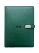 Блокнот с зарядкой, бизнес ежедневник AB Tech Colorful c беспроводной зарядкой, Power Bank и USB flash 16 Gb. Зеленый - изображение 2
