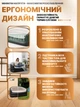 Двухместный надувной диван с подлокотниками для отдыха на природе и дома, нагрузка до 160кг, кресло для кемпинга и дачи - изображение 6