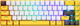 Клавіатура бездротова Motospeed BK67 Longhua Blue RGB Yellow (mtbk67ymb) - зображення 1