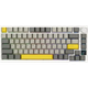 Клавіатура бездротова Epomaker AK820 Pro Flying Fish Switch UA RGB White (AK820-PRO-W-FF) - зображення 1
