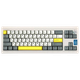 Клавіатура бездротова Epomaker Shadow-X Mulan Switch UA RGB White (SHX-W-M) - зображення 1