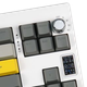 Клавіатура бездротова Epomaker Shadow-X Mulan Switch UA RGB White (SHX-W-M) - зображення 3