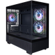 Корпус 1stPlayer Mi5-BK-2FC7R-1FC7 ARGB Black - зображення 1