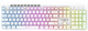 Клавіатура Vinga KB-460 RGB White - изображение 2