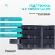 Пояс для спины EasyFit с 4 ребрами жесткости (S) EF-0090-S - изображение 7