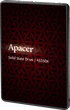 Накопичувач SSD Apacer AS350X 2TB 2.5" 7 мм SATAIII 3D NAND (KST-AP2TBAS350XR-1) - изображение 2