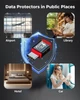Адаптер Rixmie USB C to USB C Data Blocker, 240Вт, PD, red - изображение 5