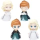 Фігурки принцеси Ельза Анна Дісней Disney princess Frozen ігрові набори для дітей 4 шт./компл. 10см - зображення 2