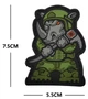 Патч ПХВ на липучці 5.11 Fighting Rhinoceros - зображення 2